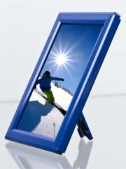 Snap Frame - Freestanding - Blue Frame